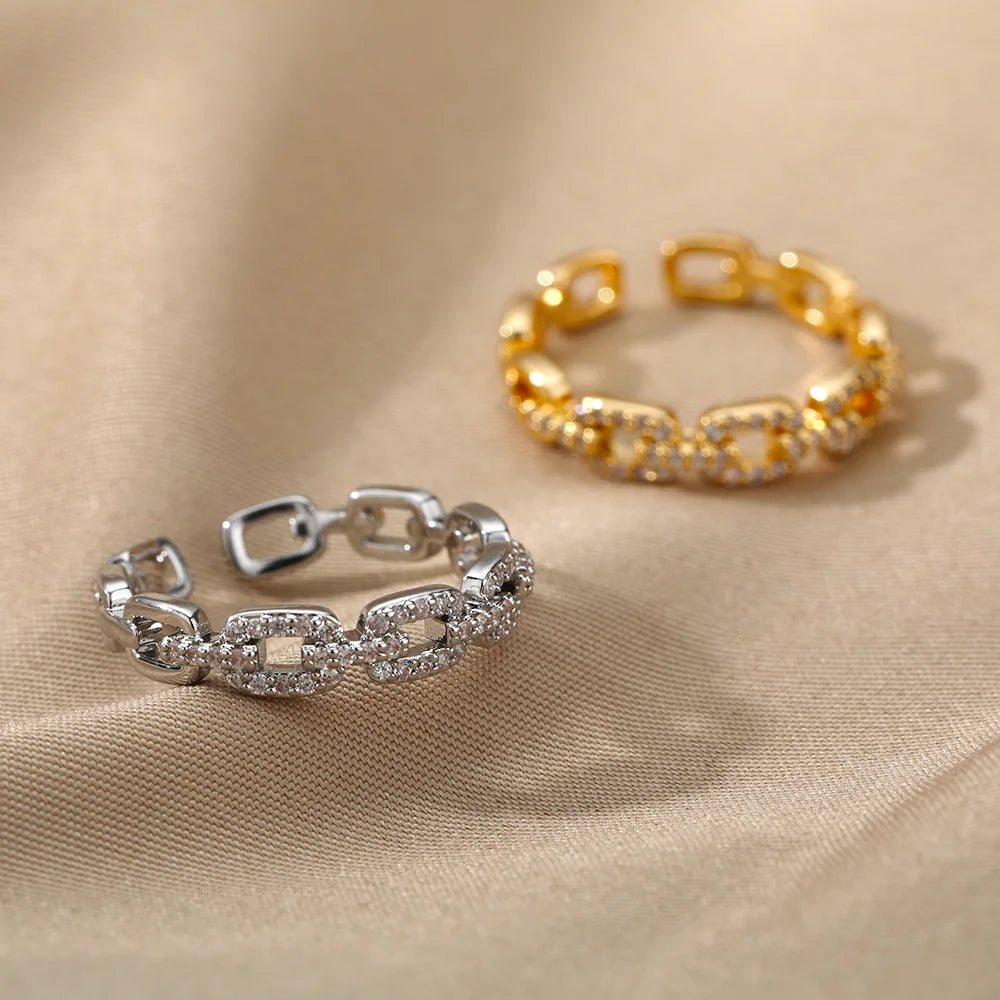 Golden Halo Ring